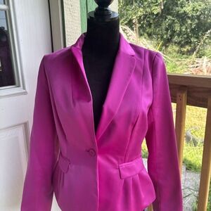 Elegant Pink Women's Blazer